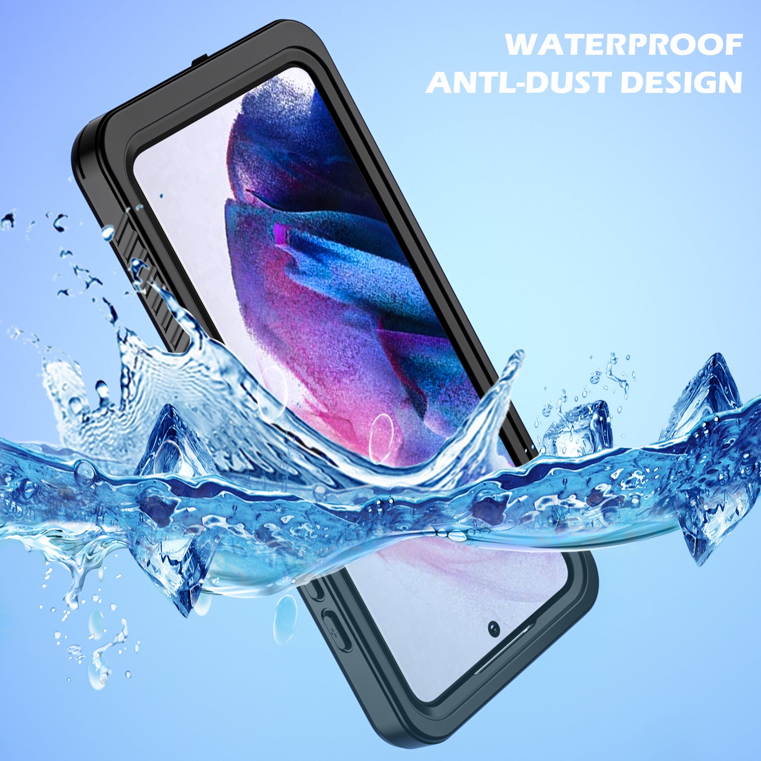 IP68 Waterproof Drop-proof Case For Samsung Galaxy S21 FE 5G FS Series Clear PC +TPU Mobile Phone Cover IP68 Waterproof Drop-proof Case For Samsung Galaxy S21 FE 5G FS Series Clear PC +TPU Mobile Phone Cover